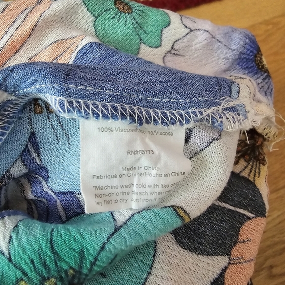 ONEIL Bayleigh FLORAL MIDI DRESS - S - Picture 14 of 14